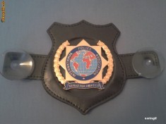 Insigna de parbriz IPA (legitimatie) - asociatia internationala a politistilor foto