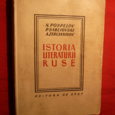 Istoria Literaturii Ruse - Ed. de Stat 1949