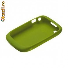 Superokazie!!! HUSA BLACKBERRY SKIN Green PT. BB 8520 sau 9300 ORIGINALA, NOUA, SIGILATA la doar 17,90 ron! foto