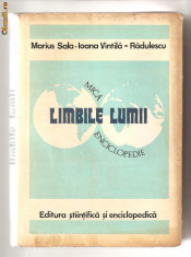 (C618) LIMBILE LUMII, MICA ENCICLOPEDIE DE MARIUS SALA, IOANA VINTILA - RADULESCU foto