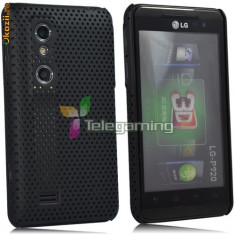 Husa mesh LG OPTIMUS 3D THRILL 4G P920 P925 + folie ecran + expediere gratuita foto