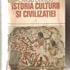 (C616) ISTORIA CULTURII SI CIVILIZATIEI, VOLUMUL 1, DE OVIDIU DRIMBA