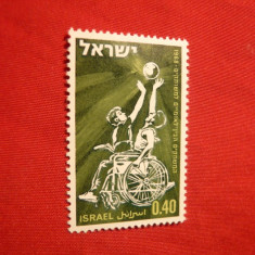 Serie- Jocurile Internat. pt.Handicapati 1968 Israel ,1 val.