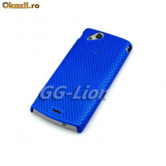 Husa protectie albastra airmesh Sony Ericsson SE Xperia Arc X12 mesh foto