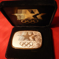 Centura Olimpica - Los Angeles 1984, bronz aurit