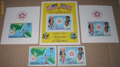LIBERIA 1976 - BICENTENARUL USA - NEUZATE foto