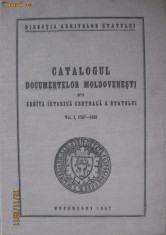 Catalogul Documentelor Moldovenesti foto
