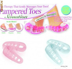 Pampered Toes Sensation 3 seturi, picioarele obosite, masaj foto