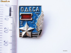 INSIGNA RUSIA URSS ODESA - TIP DECORATIE ** foto