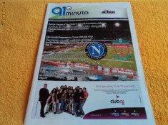 Program fotbal NAPOLI - LIVERPOOL 21.10.2010 foto