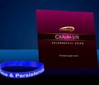 BRATARA si HOLOGRAME ENERGETICE - DIETA REVOLUTIONARA de SLABIT si CONTROL al GREUTATII CieAura WEIGHT MANAGEMENT SYSTEM made in USA foto