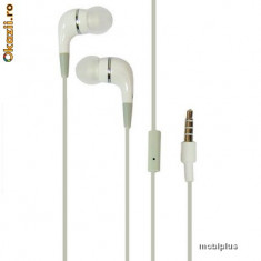 Casti in ear + microfon Apple iPhone 3G 3GS 4 iPod MP3 iTouch iPhone 5 foto