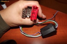 mufa adaptoare trecere de la cas la cd mp3 audi a4 b6 foto