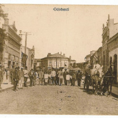 91 - ODOBESTI, Vrancea, Market - old postcard, CENSOR - used - 1918