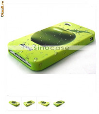 husa Green Apple Iphone 4 expediere gratuita mar foto