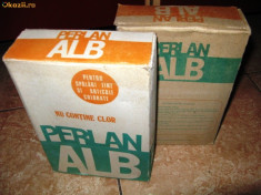 Detergent Perlan Alb, raritate anii &amp;#039;80 foto