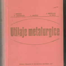 (C491) UTILAJE METALURGICE INDRUMATOR CONF. DR. ING. IOAN VIRCOLACU