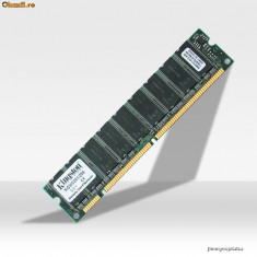 Memorii desktop 256Mb SDRAM DIMM 133Mhz PC133 DoubleSided foto