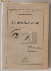 (C574) PSIHOPEDAGOGIE PENTRU EXAMENUL DE DEFINITIVAT SI GRADUL DIDACTIC II, COORDONATORI ADRIAN NECULAU SI TEODOR COZMA foto