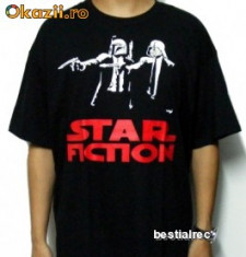 Tricou funny STAR FICTION foto