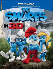 The Smurfs, 3D, blu ray 2 disc edition foto