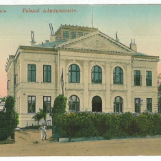 2249 - TURNU MAGURELE, Teleorman, Palatul Administrativ - old postcard - unused
