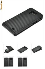 husa samsung galaxy s2 9100 toc carbon clema mijloc expediere gratuita foto