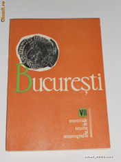 BUCURESTI - Materiale de istorie si Muzeografie (vol. VII - 7 / 1969) - Muzeul de Istorie a Municipiului Bucuresti foto