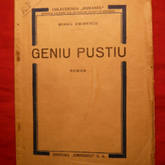 M.Eminescu -Geniu Pustiu -cca.1928