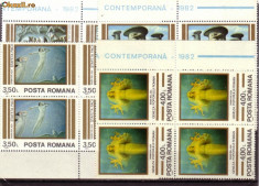 Romania L1059.4x Reprod arta-Sabin Balasa 1982 bloc 4 foto