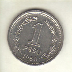 bnk mnd Argentina 1 peso 1960