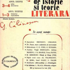 Revista de istorie si teorie literara