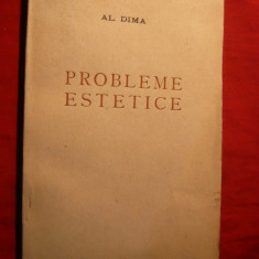 Al.Dima - Probleme Estetice -Prima Editie 1943