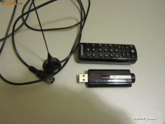 Vand tv tuner extern pe usb si cu telecomanda Pinneacle 72e foto