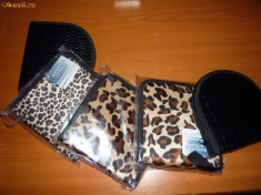 Toc CD din piele sau imitatie blana leopard foto