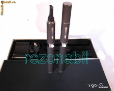 TGO-G / EGO-W tigara electronica giantomizor clearomizer .2 tigari complete. Indicator baterie foto