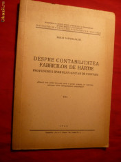 M.Manolache - Propunere Plan Unitar de Conturi -1946 foto
