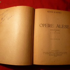 Ioan Slavici - Opere Alese 1949 ,vol.1-Nuvela