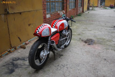 codita Cafe Racer , carena retro . honda yamaha suzuki foto