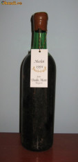 Merlot Dealu Mare 1991 vin de colectie foto