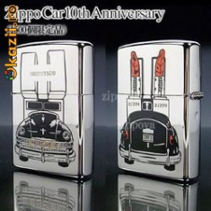 ZIPPO CAR 10TH ANNIVERSARY-REDUCERE- foto