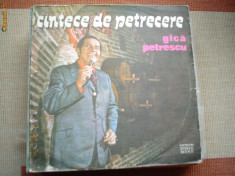 Gica Petrescu Cantece de petrecere disc vinyl lp muzica populara slagare usoara foto