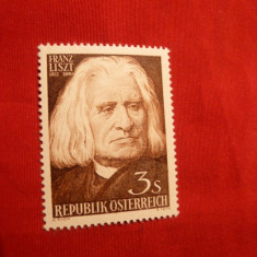 Serie-150 Ani Fr.Liszt 1961 Austria ,1val.