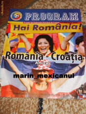 Program Romania - Croatia foto