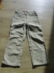 Jeans bej Levi&amp;#039;s marimea 6 ani NOI foto