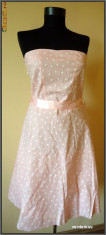 Rochie buline Pink Rockabilly dress foto
