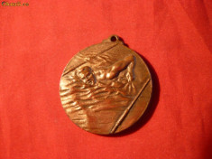 Medalie cu Toarta - INOT - Interbelica foto