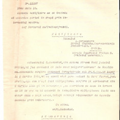 95 Document vechi fiscalizat-18maiu1940-Constantin Radovici,com.Mircea Voda, jud.Braila-catre L.Morgenstern, biroul tehnic