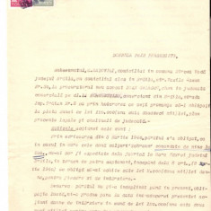 97 Document vechi fiscalizat-1940- Constantin Radovici,com.Mircea Voda, jud.Braila,da in judecata pe L.Morgenstern, prin av.Ioan Galescu