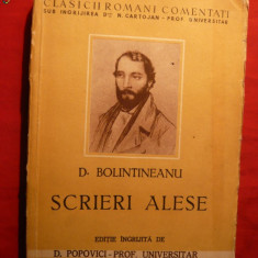 D.Bolintineanu - Scrieri Alese -ed. 1941